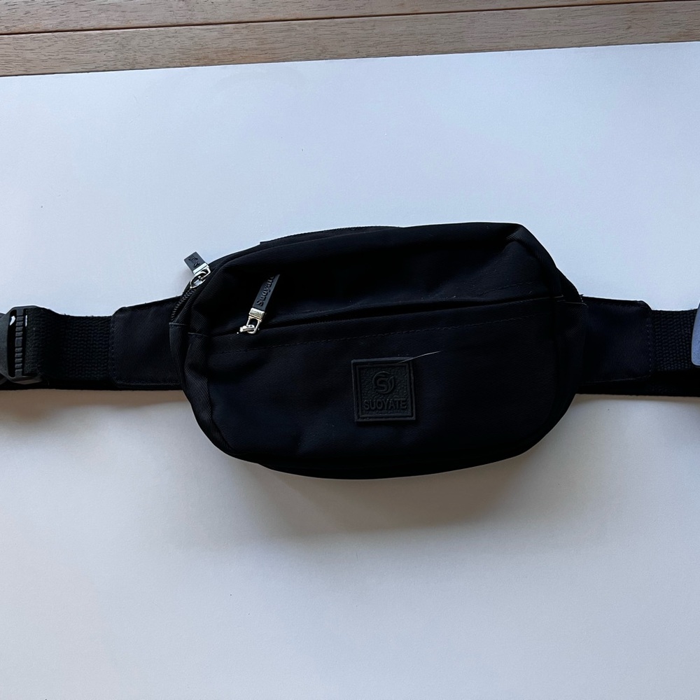 Black Waist Bag